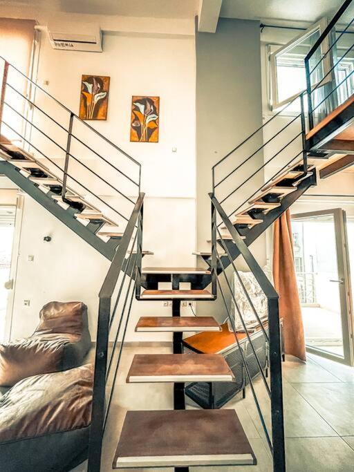 Escala Double Loft 1 & Parking In The City Center Volos Exterior photo